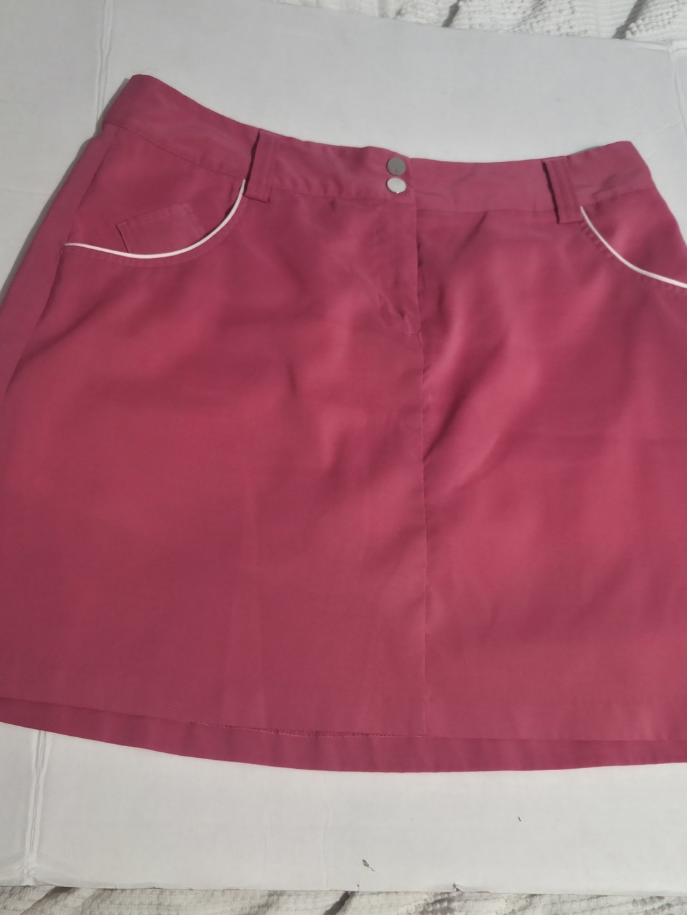 Loft 8 Size 10 Ladies Golf Skort Pink With Pockets